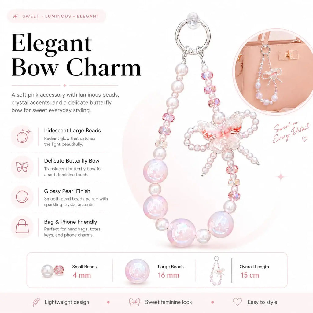 Korean Style Bead Strap
