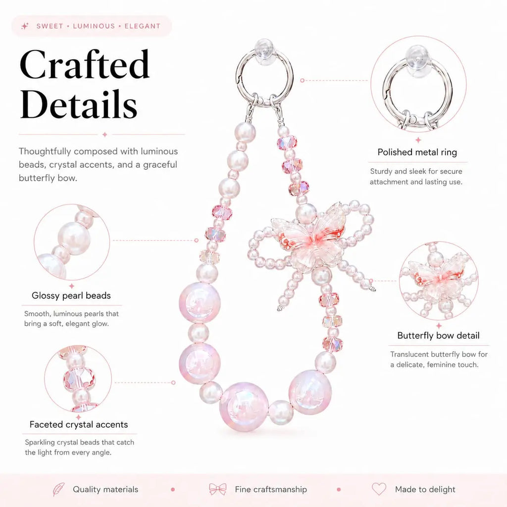 Korean Style Bead Strap
