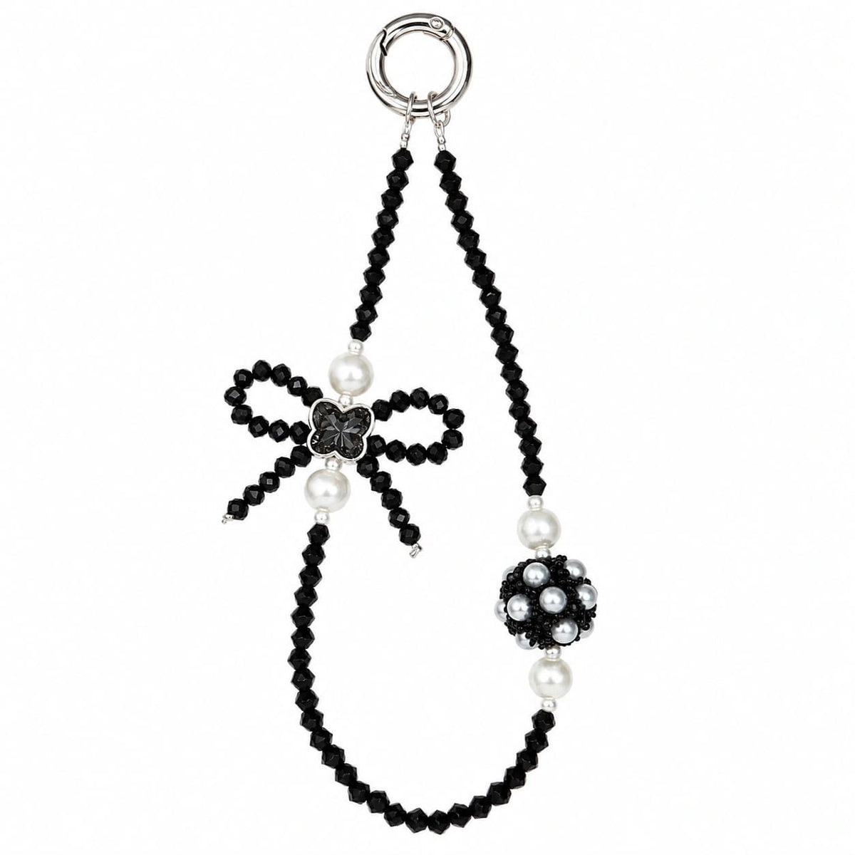 Hepburn Black Bow Charm