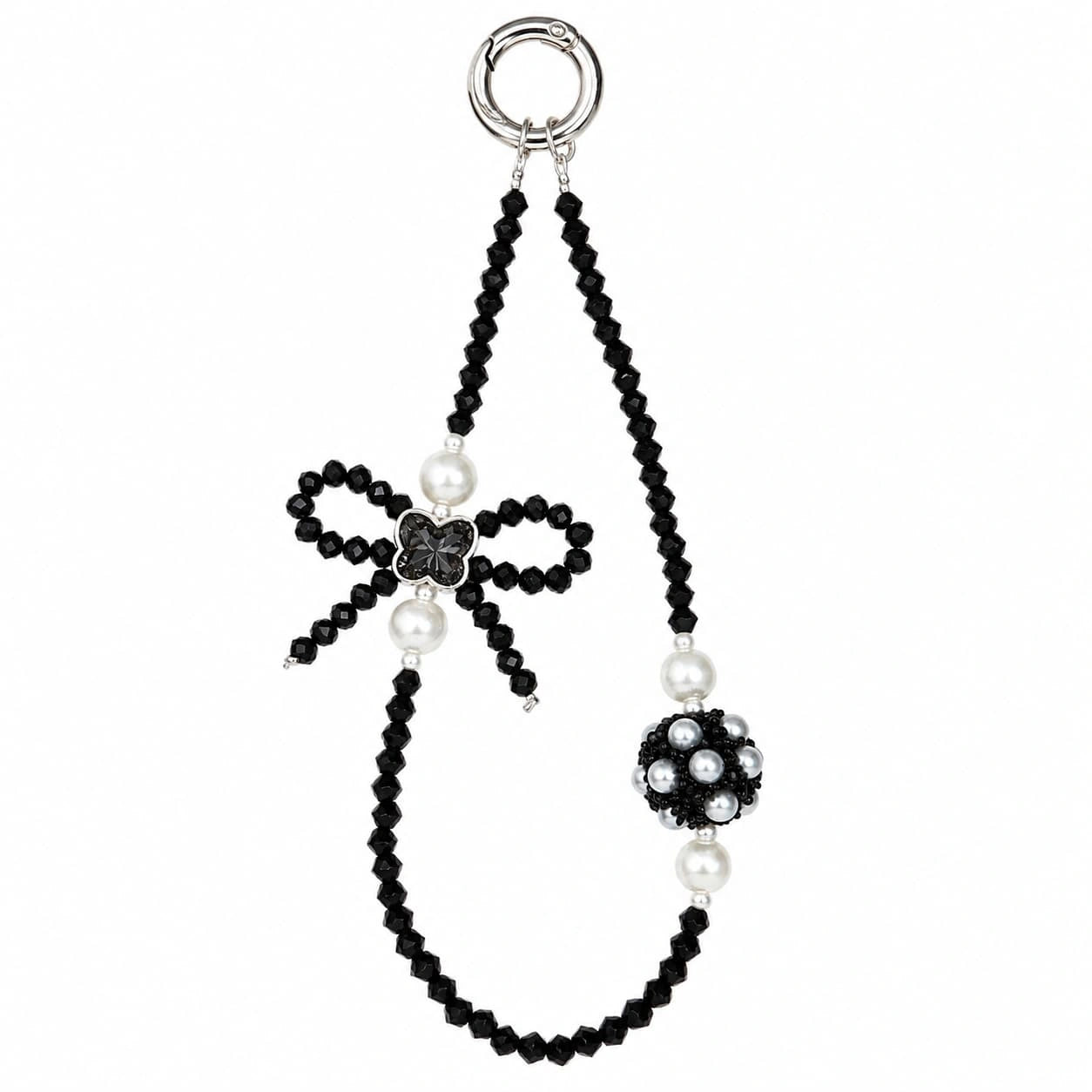 Hepburn Black Bow Charm