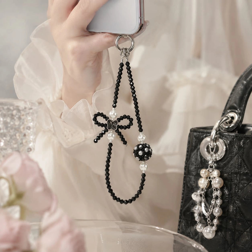Classic Black Bag Charm
