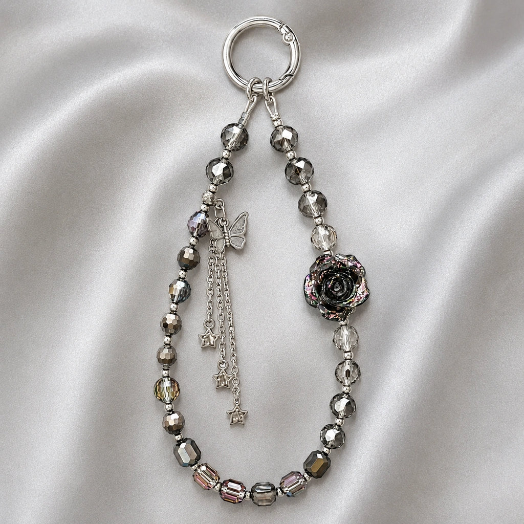 Gothic Crystal Phone Strap