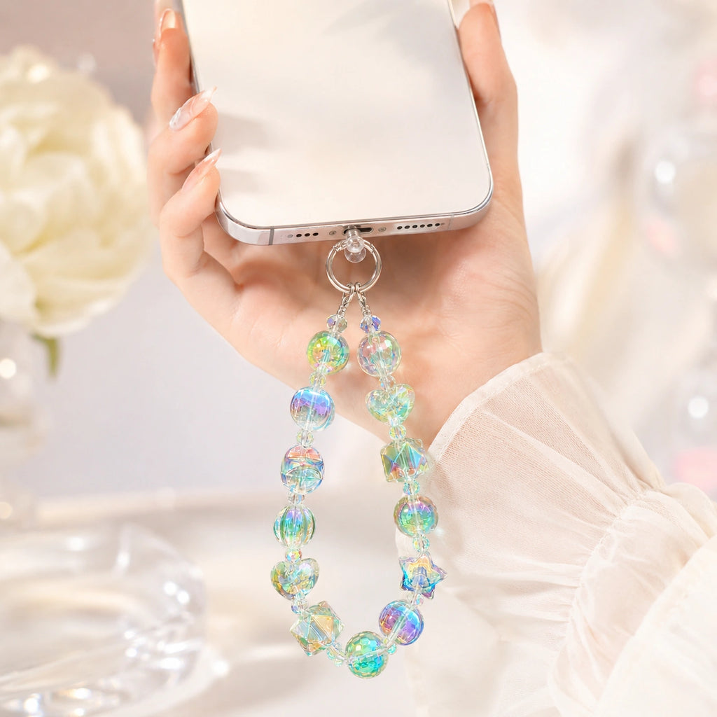 Star Heart Bead Strap
