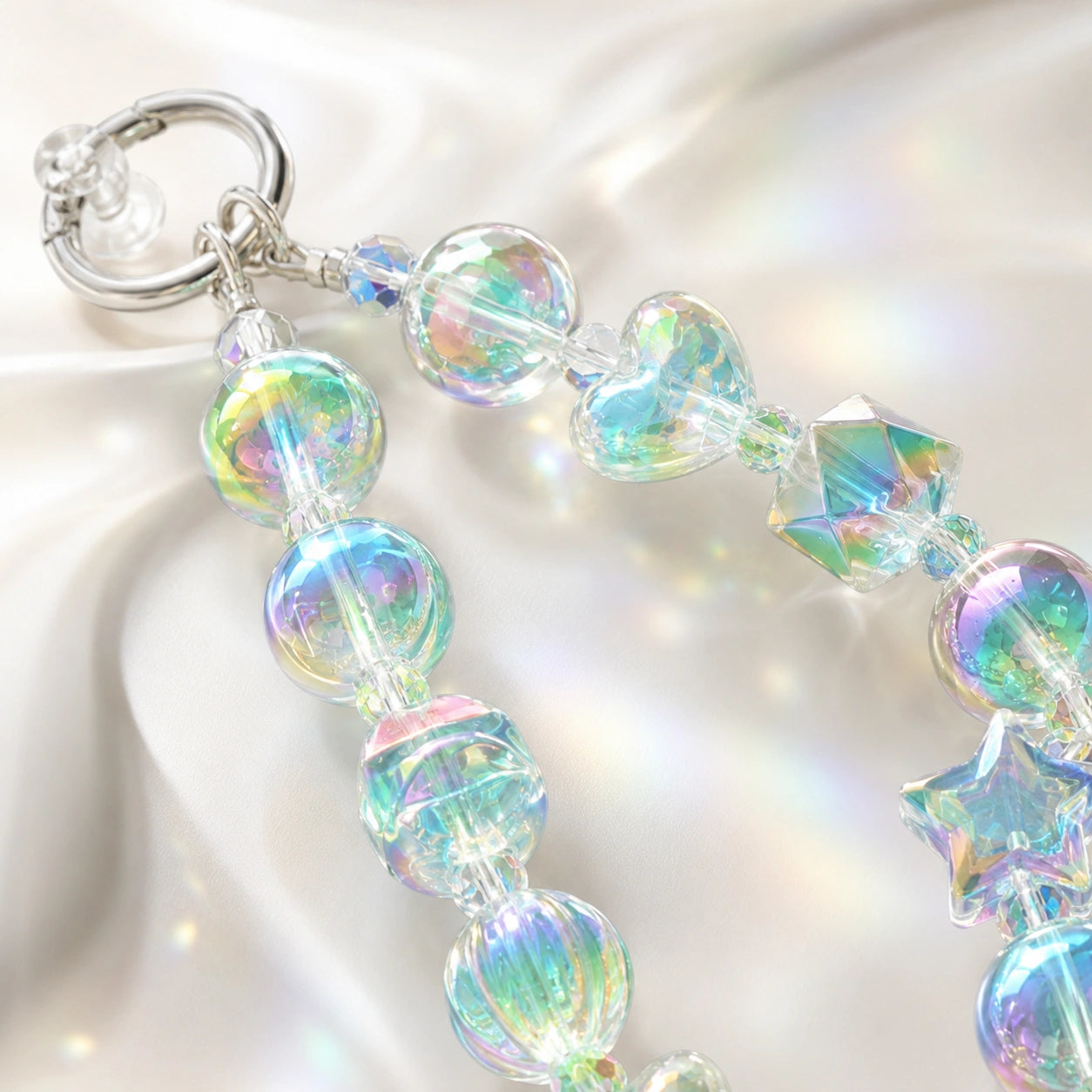 Transparent Rainbow Charm
