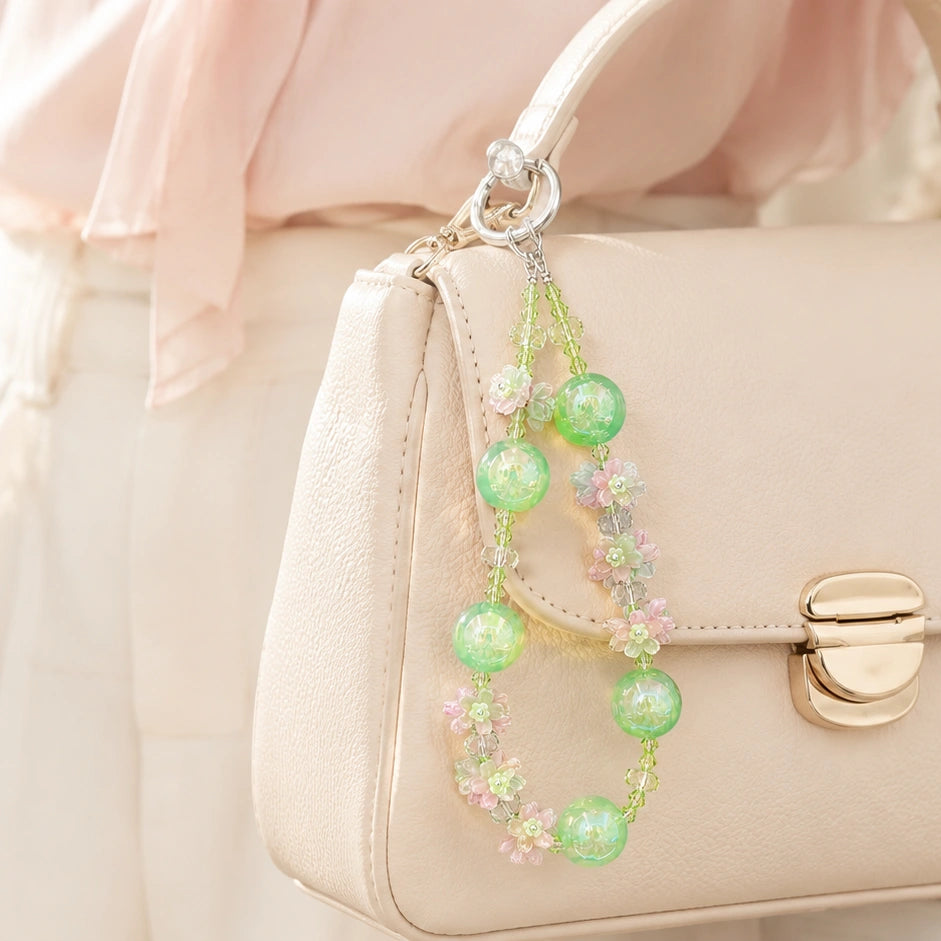 Spring Green Phone Strap