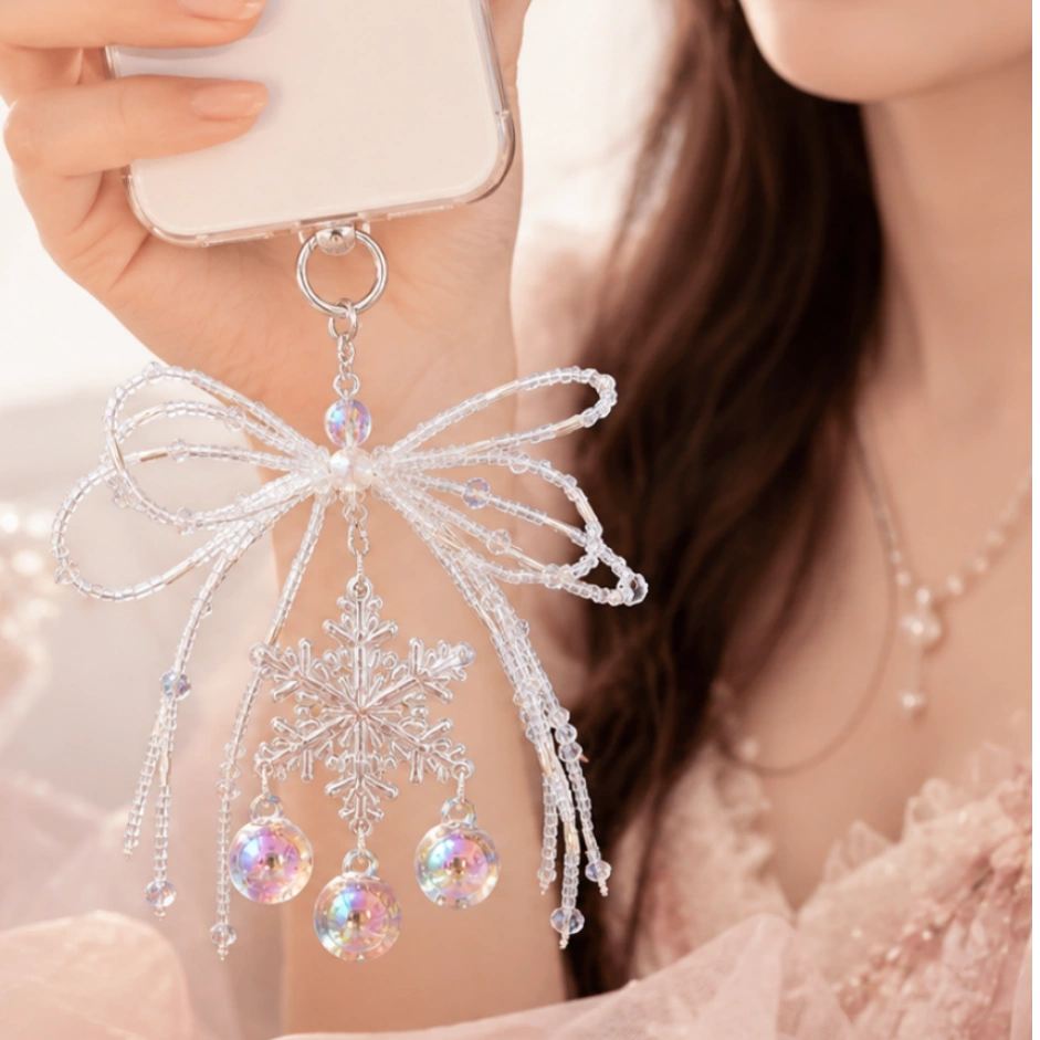 Winter Icy Phone Strap