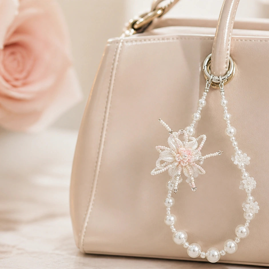 Graduated Pearl Lanyard
