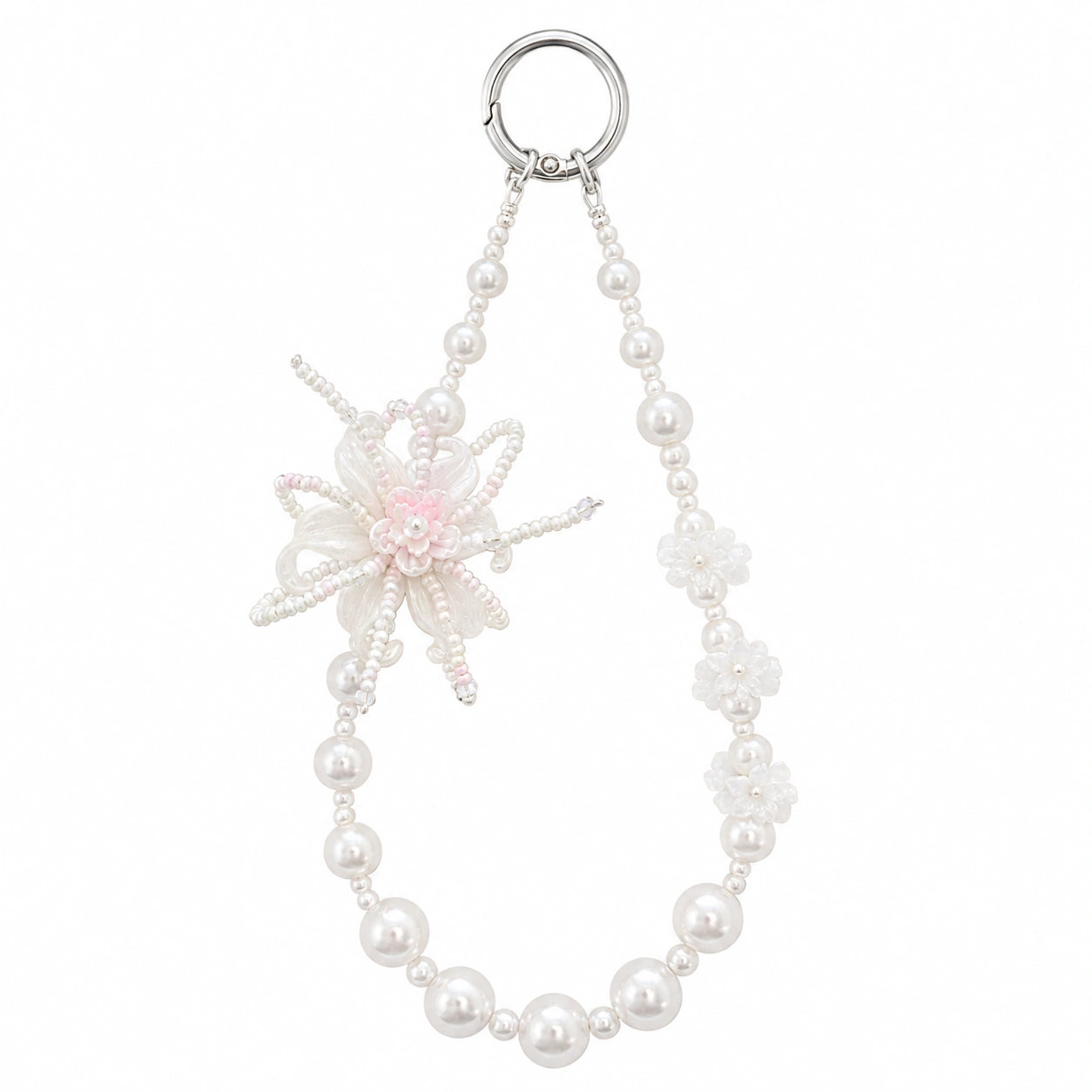 Firework Flower Pearl Charm

