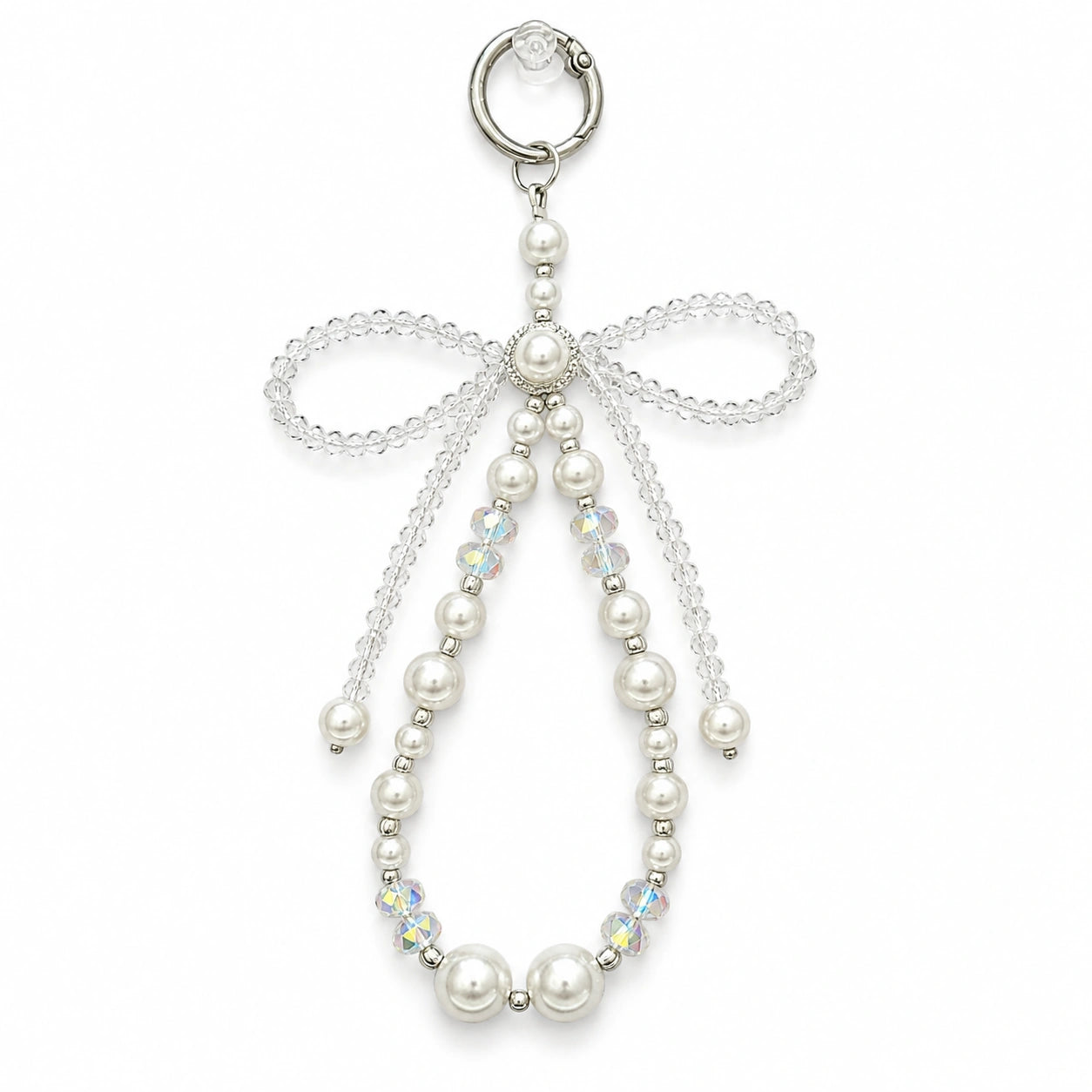 K9 Crystal Bow Charm
