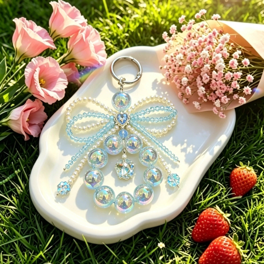 Sweet Pearl Bag Charm
