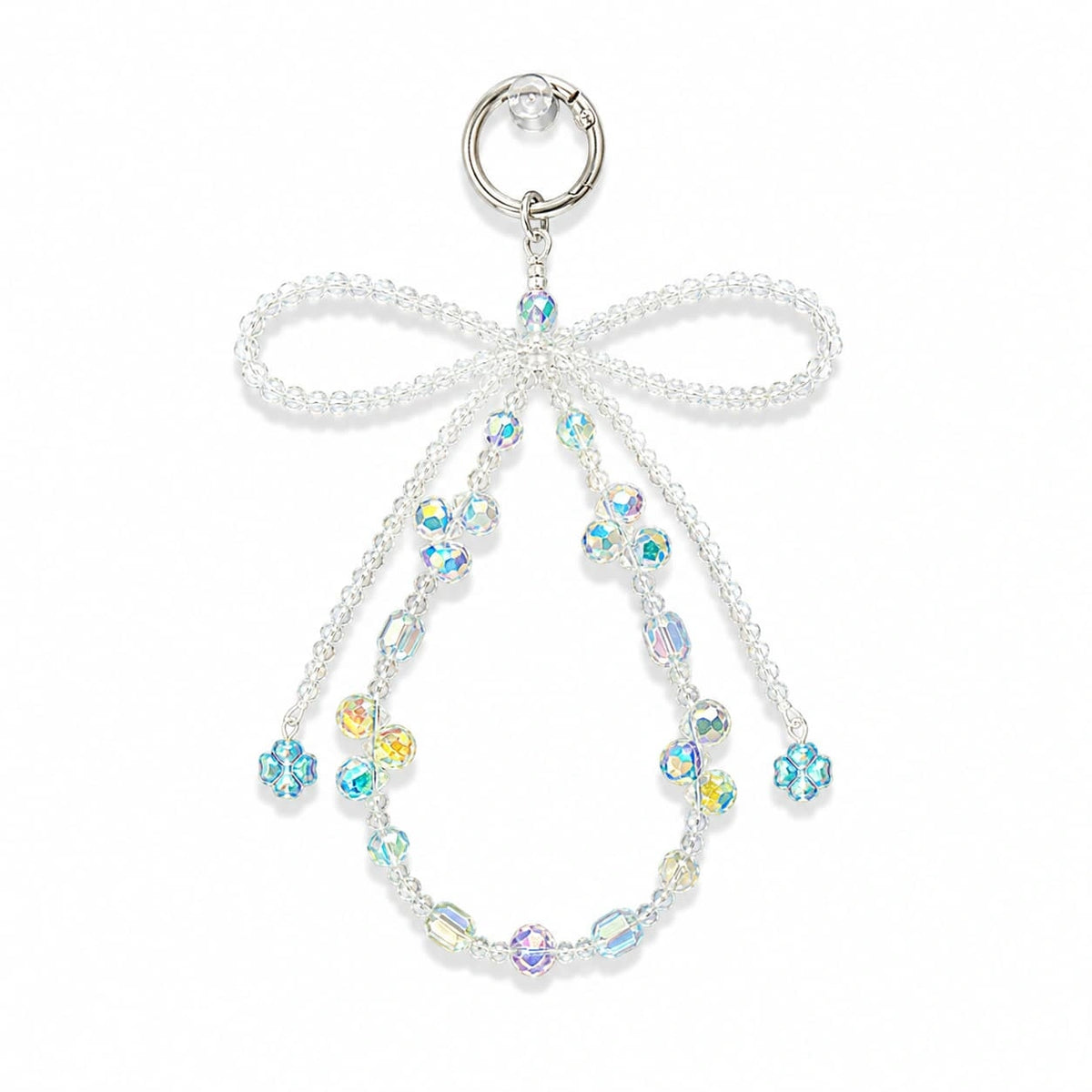 Iridescent Bow Charm