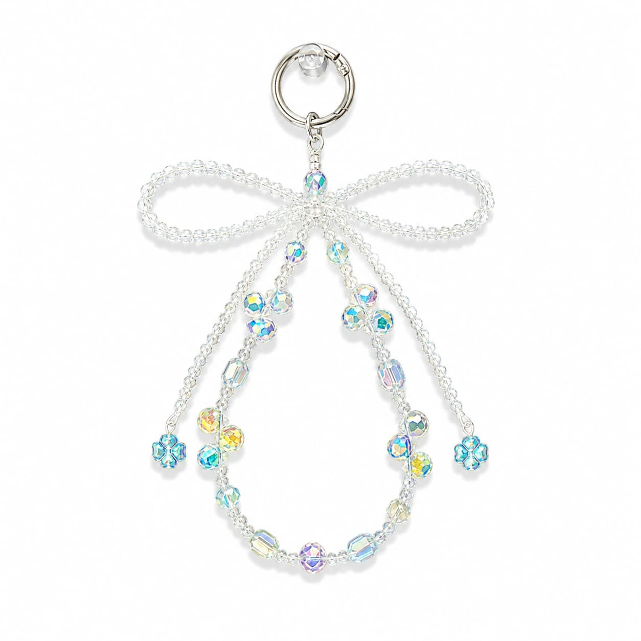 Iridescent Bow Charm