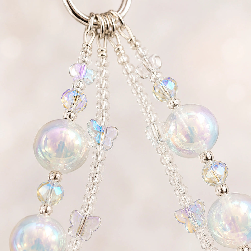 White Dreamy Bag Charm