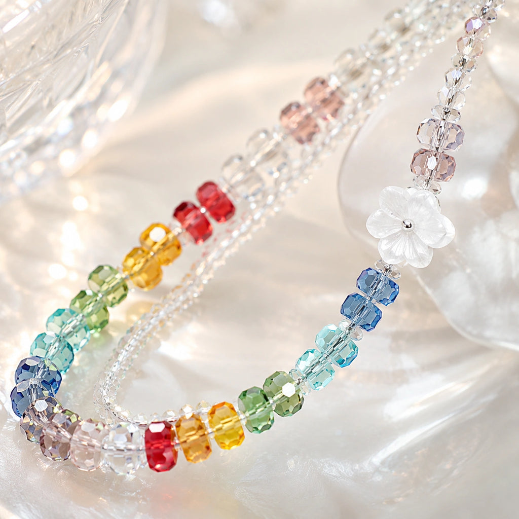 Vibrant Crystal Lanyard