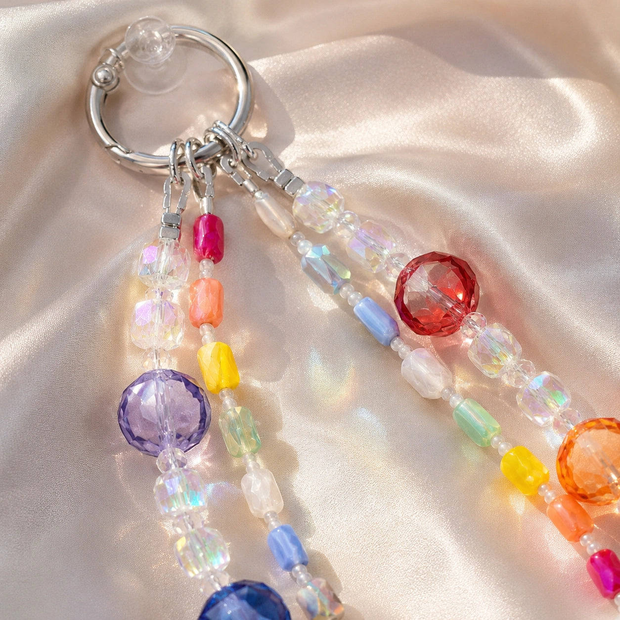 Summer Crystal Bag Charm