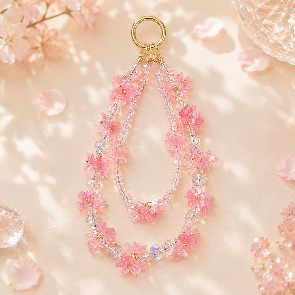Spring Flower Bag Charm