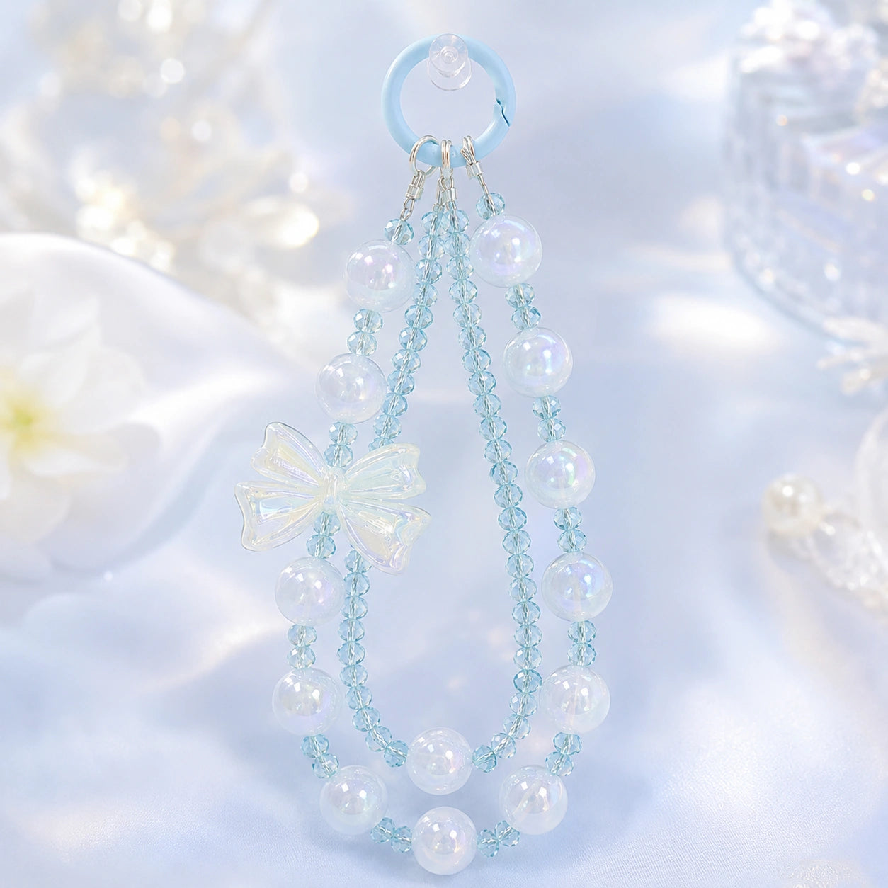 Summer Blue Bag Charm