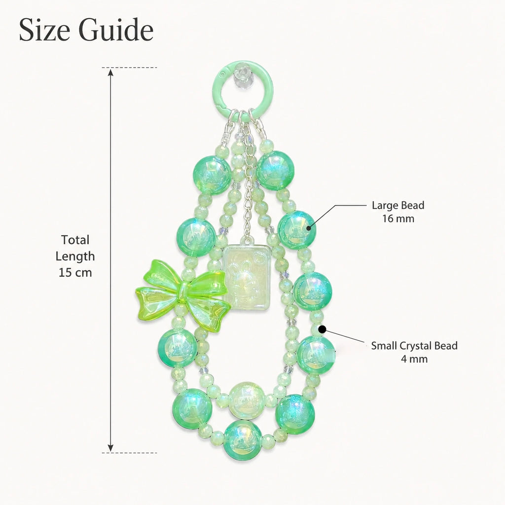 Summer Green Bead Charm
