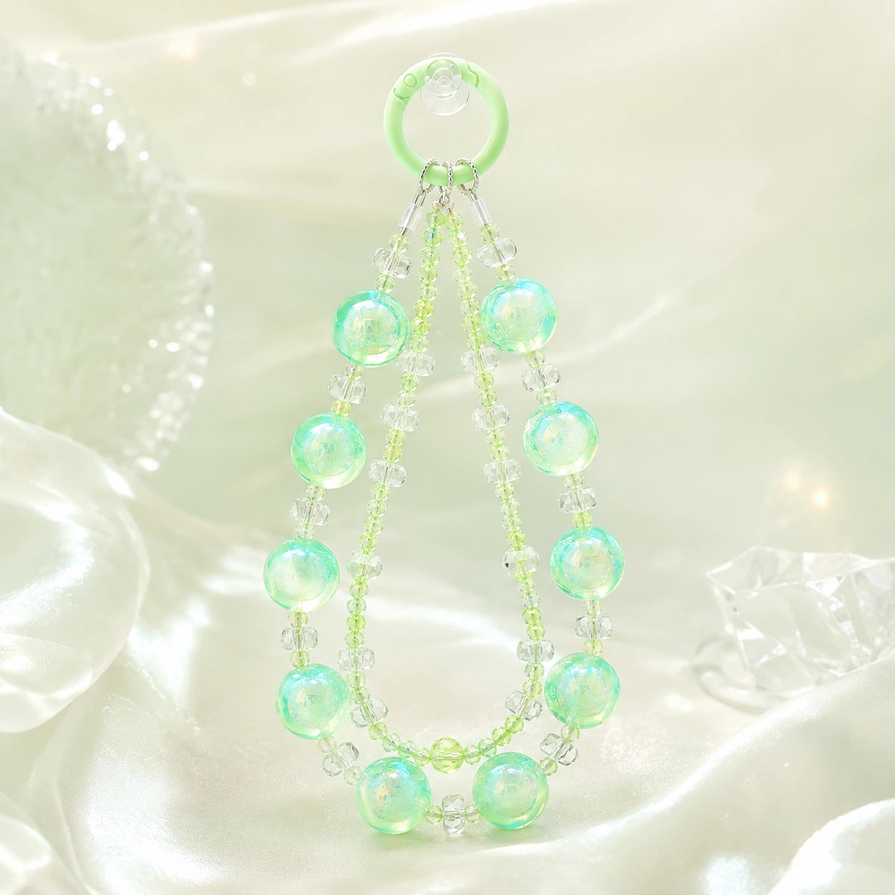 Fresh Crystal Bag Charm