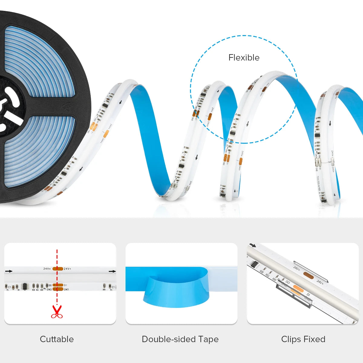 WS2811 FCOB Light Strip