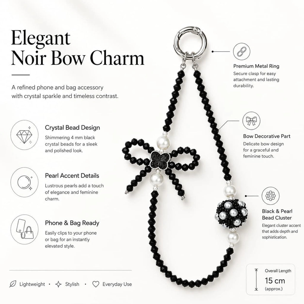 Elegant Pearl Cluster Charm
