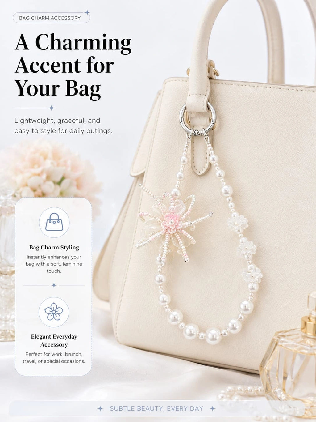 Graduated Pearl Lanyard