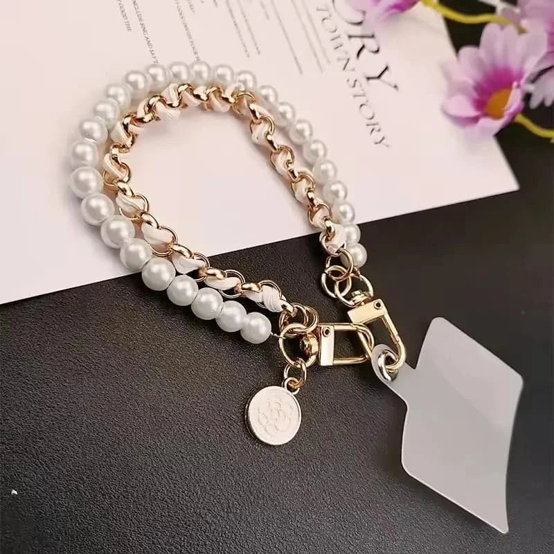 Retro Pearl Phone Charm