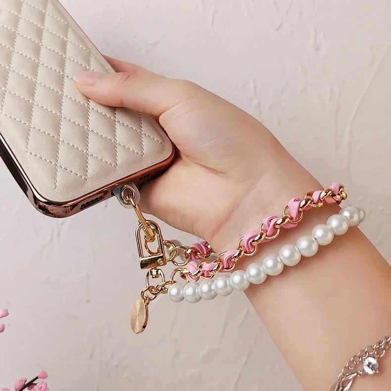 Luxe Pearl Wrist Strap